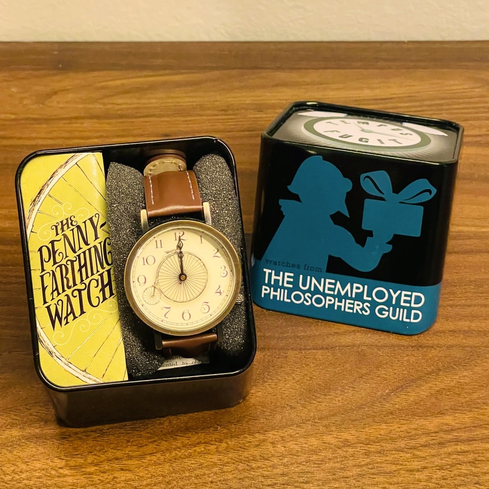 Unisex Penny-Farthing Watch by The Unemployed Philosophers Guild